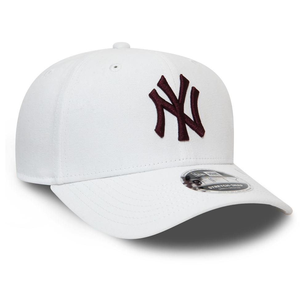 Cappellino 9FIFTY Stretch Snap New York Yankees bianco