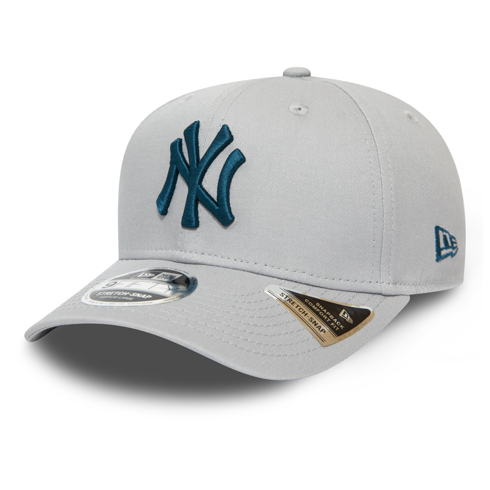 New York Yankees – Graue Stretch Snap 9FIFTY-Kappe