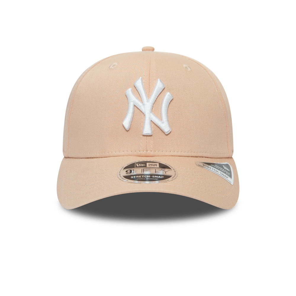 Cappellino con chiusura posteriore elasticizzato New York Yankees 9FIFTY rosa