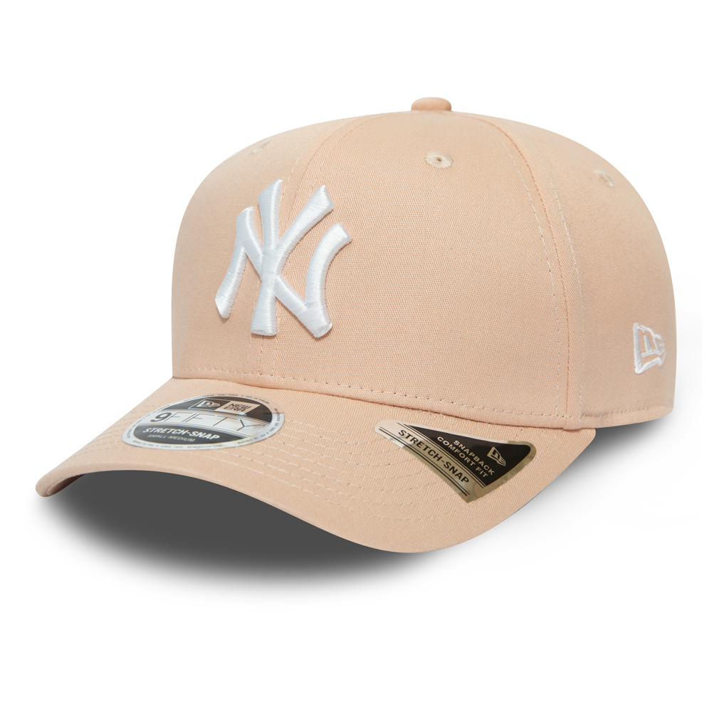 Cappellino con chiusura posteriore elasticizzato New York Yankees 9FIFTY rosa