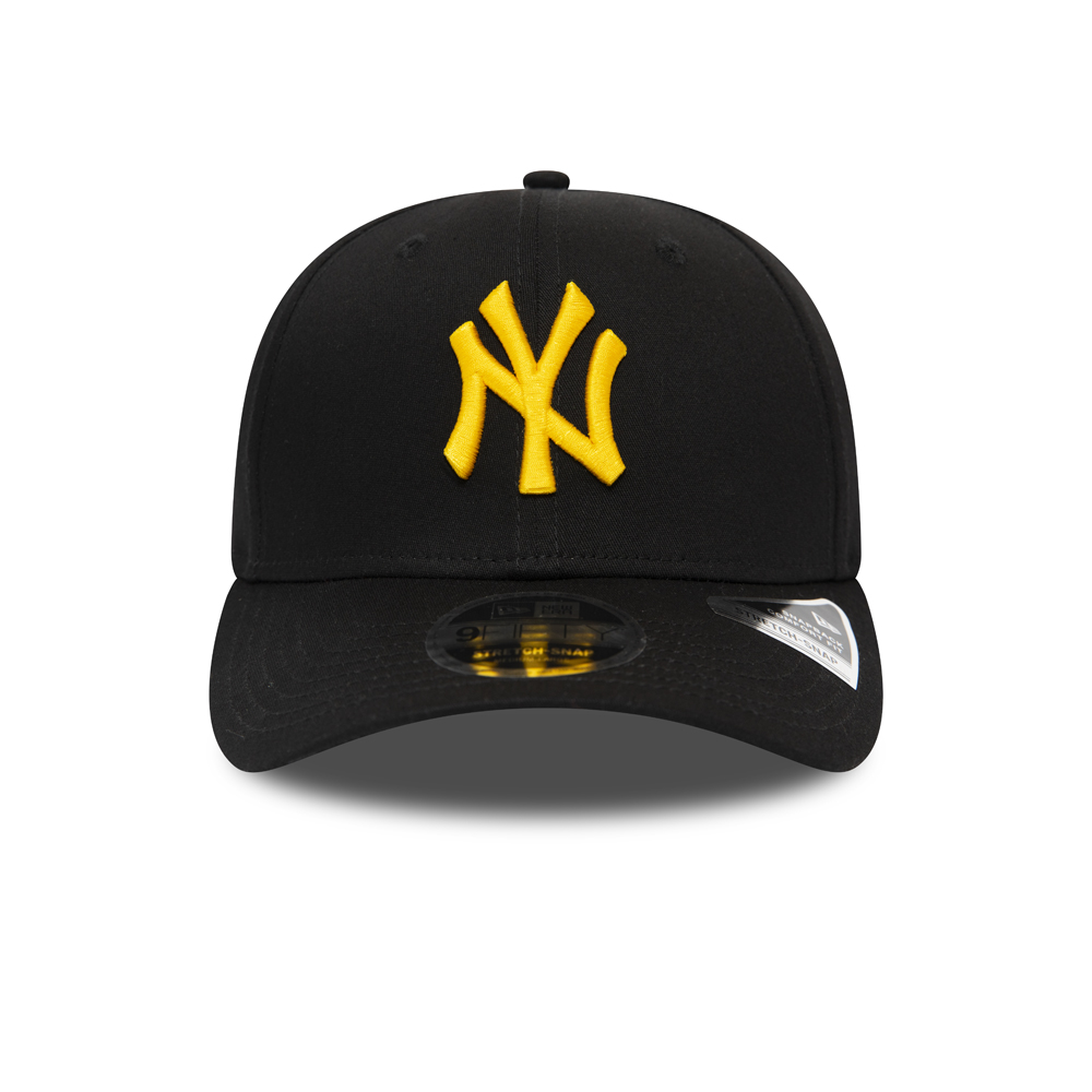 New York Yankees Black Stretch Snap 9FIFTY Cap