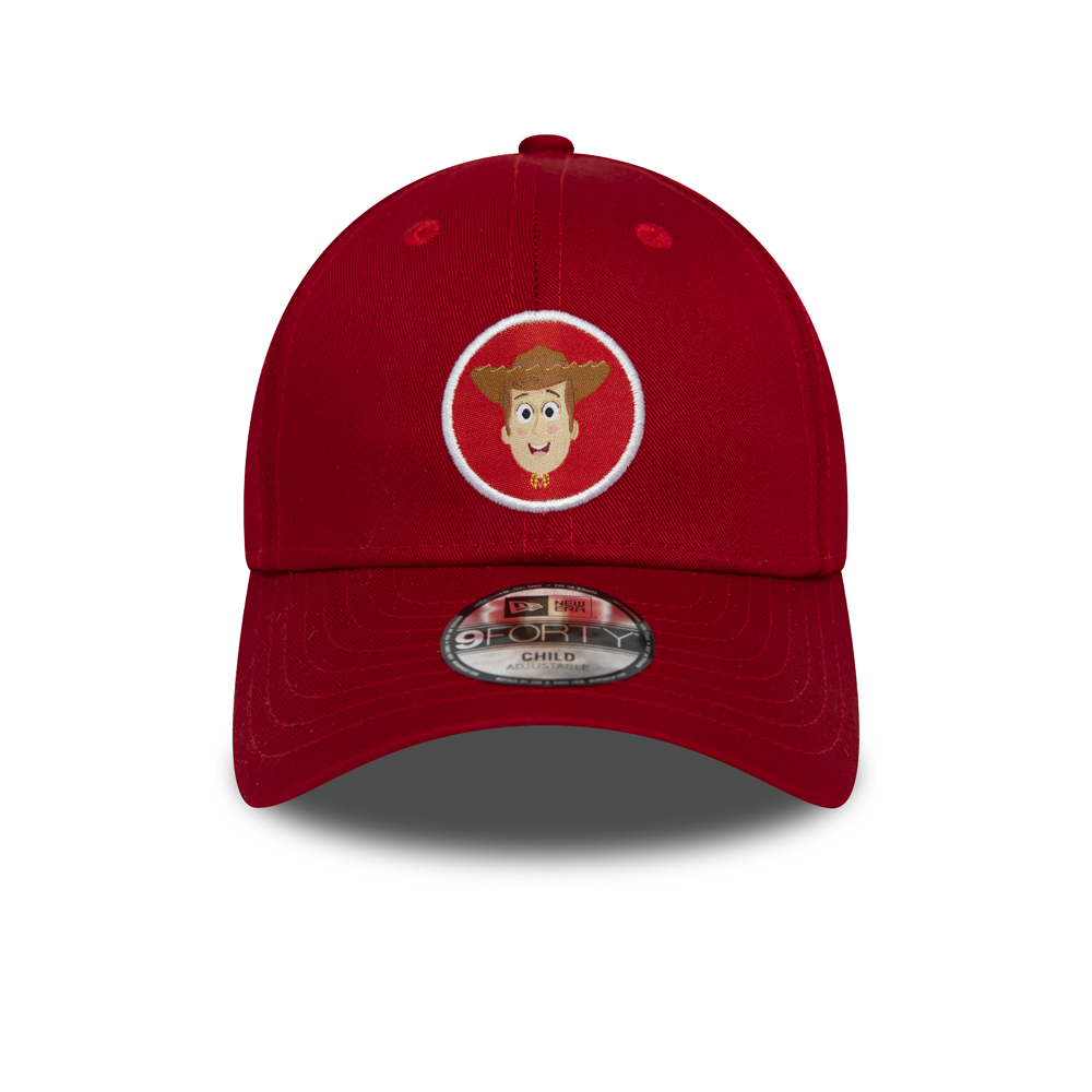 Casquette rouge 9FORTY New Era Toy Story Woody pour enfant