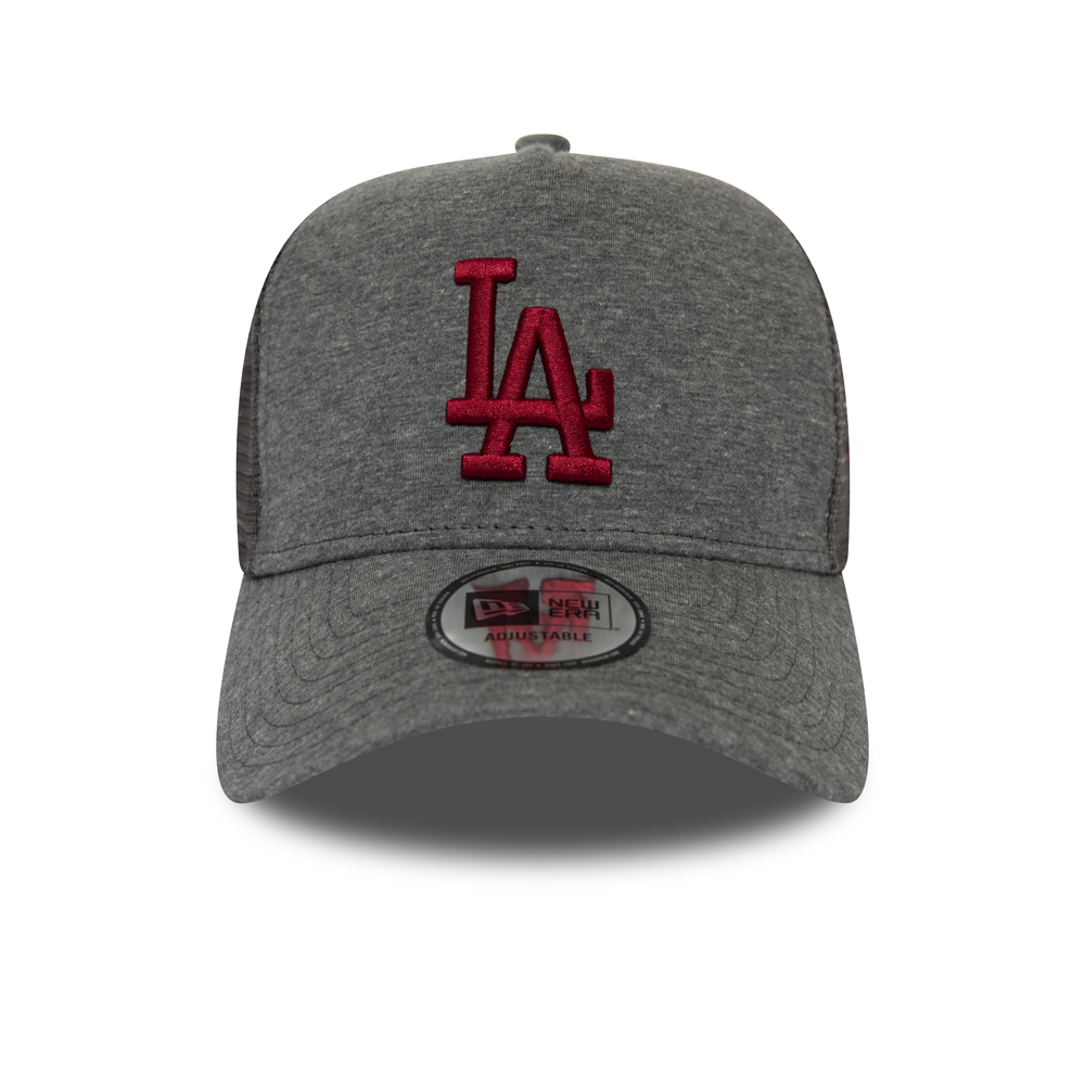 Cappellino Trucker A-Frame Jersey Essential Los Angeles Dodgers grigio