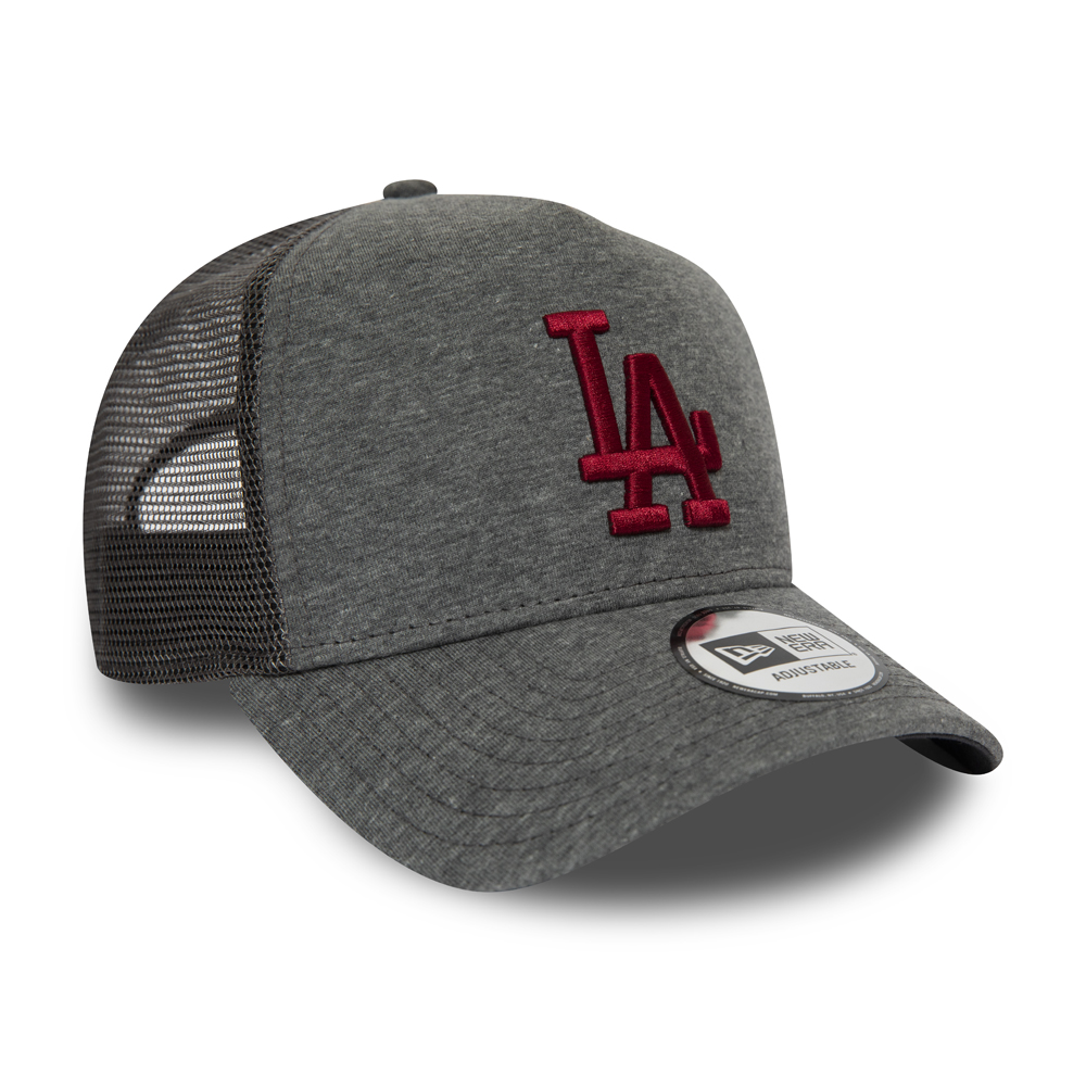 Cappellino Trucker A-Frame Jersey Essential Los Angeles Dodgers grigio