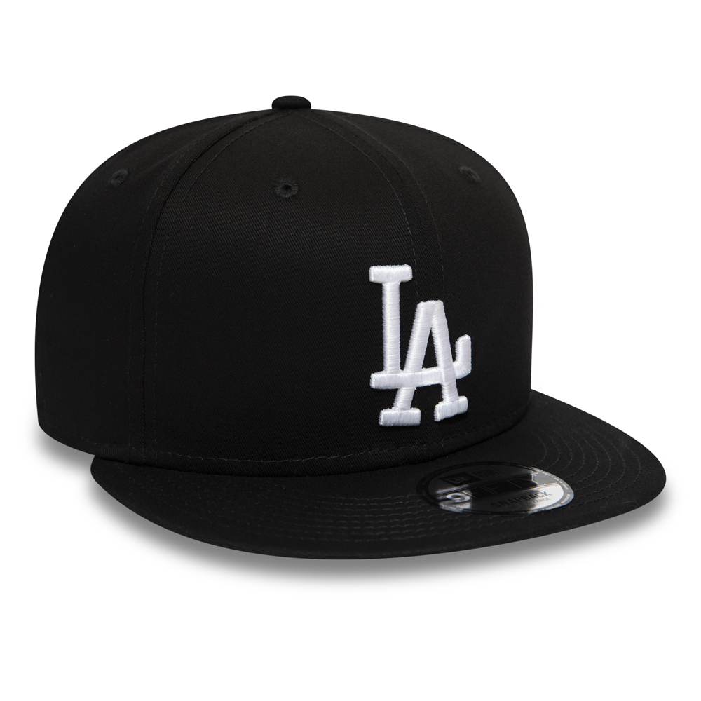 Los Angeles Dodgers Essential Black 9FIFTY Snapback Cap