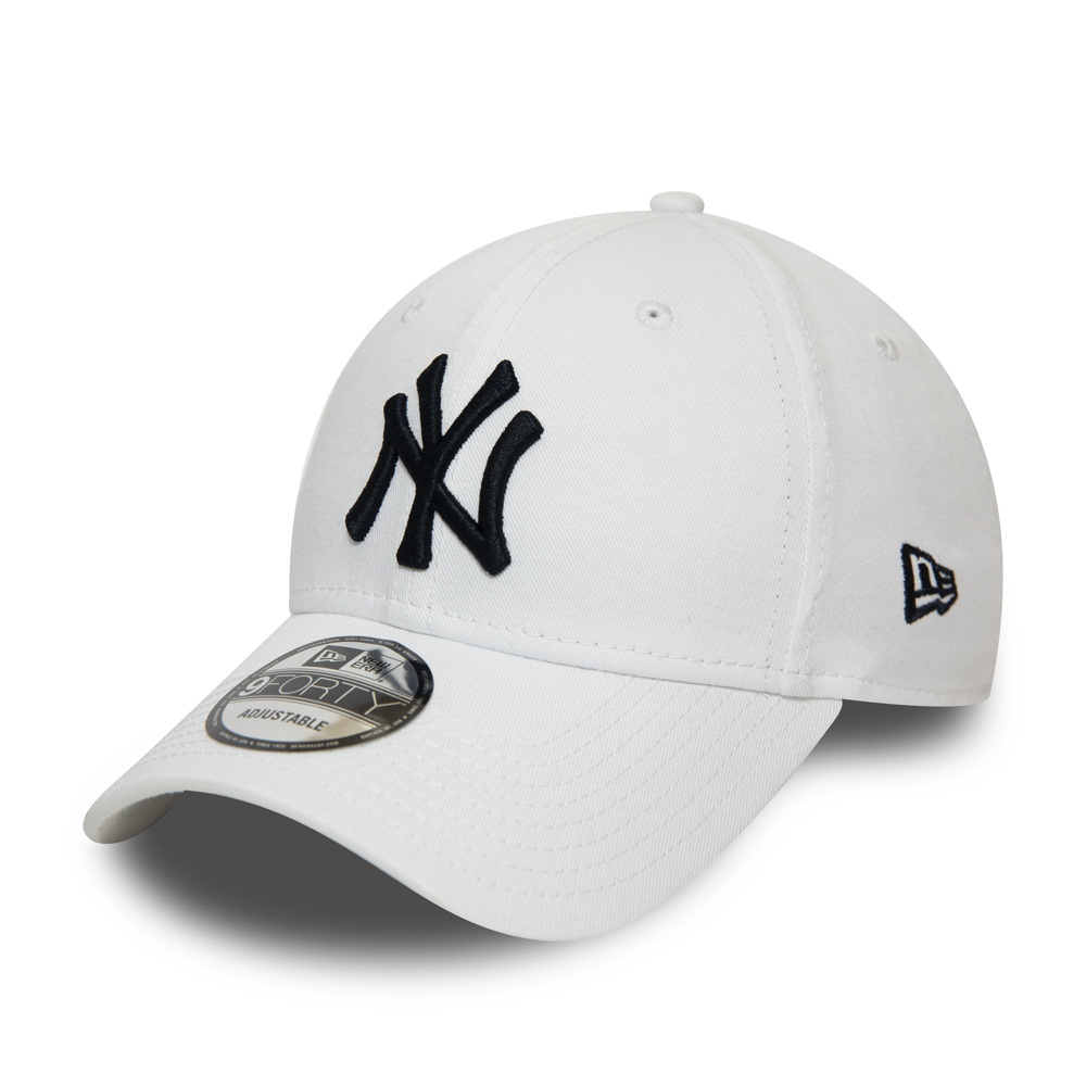 New York Yankees Essential 9FORTY Kappe in Weiß