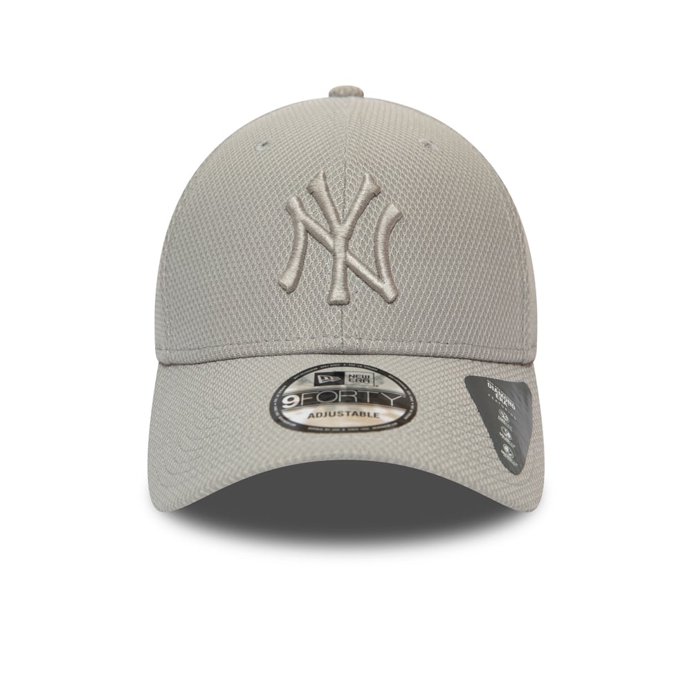 Casquette Réglable 9FORTY New York Yankees Diamond Era Gris