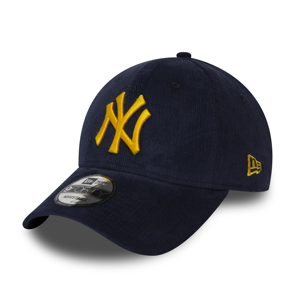 New York Yankees – Marineblaue 9FORTY-Kappe aus Cord