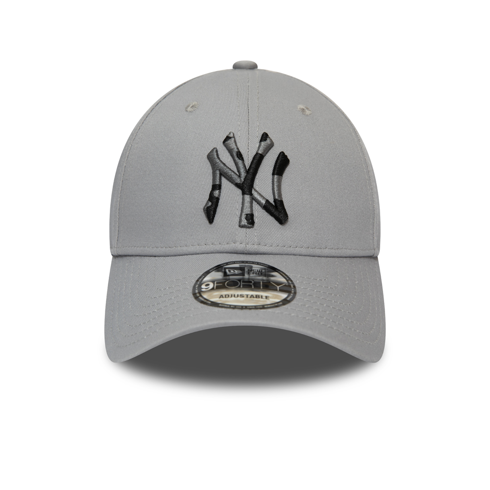 Gorra New York Yankees Camo Infill 9FORTY, gris