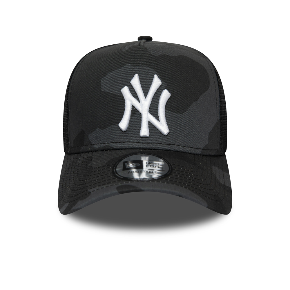 New York Yankees Mono Camo Essential A-Frame Trucker