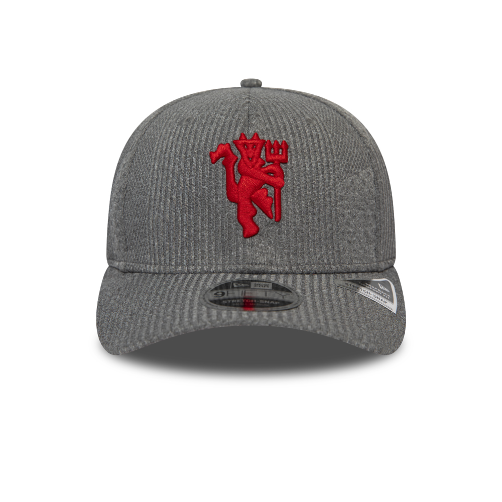 Manchester United Jersey Grey Stretch Snap 9FIFTY Cap