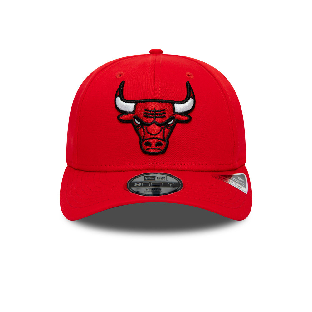 Chicago Bulls – Rote Stretch Snap 9FIFTY-Kinderkappe