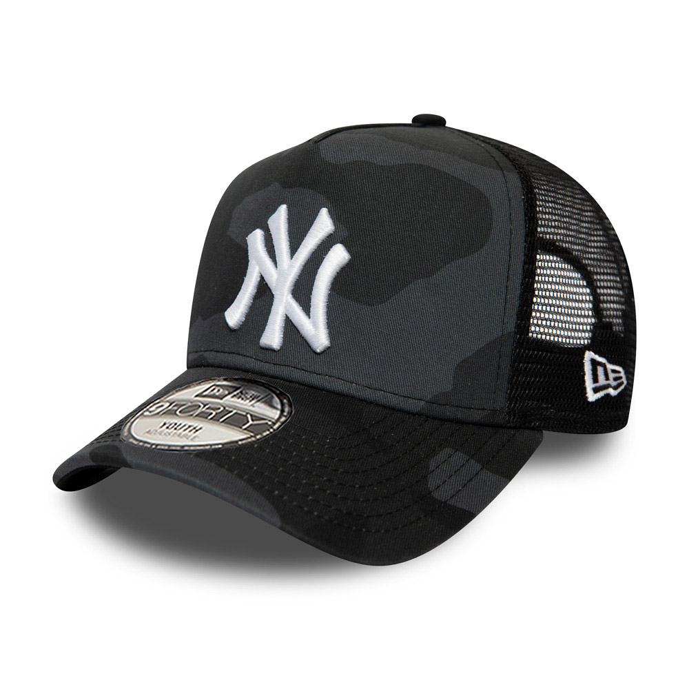 Cappellino Trucker A-Frame Essential Mono Camo New York Yankees bambino