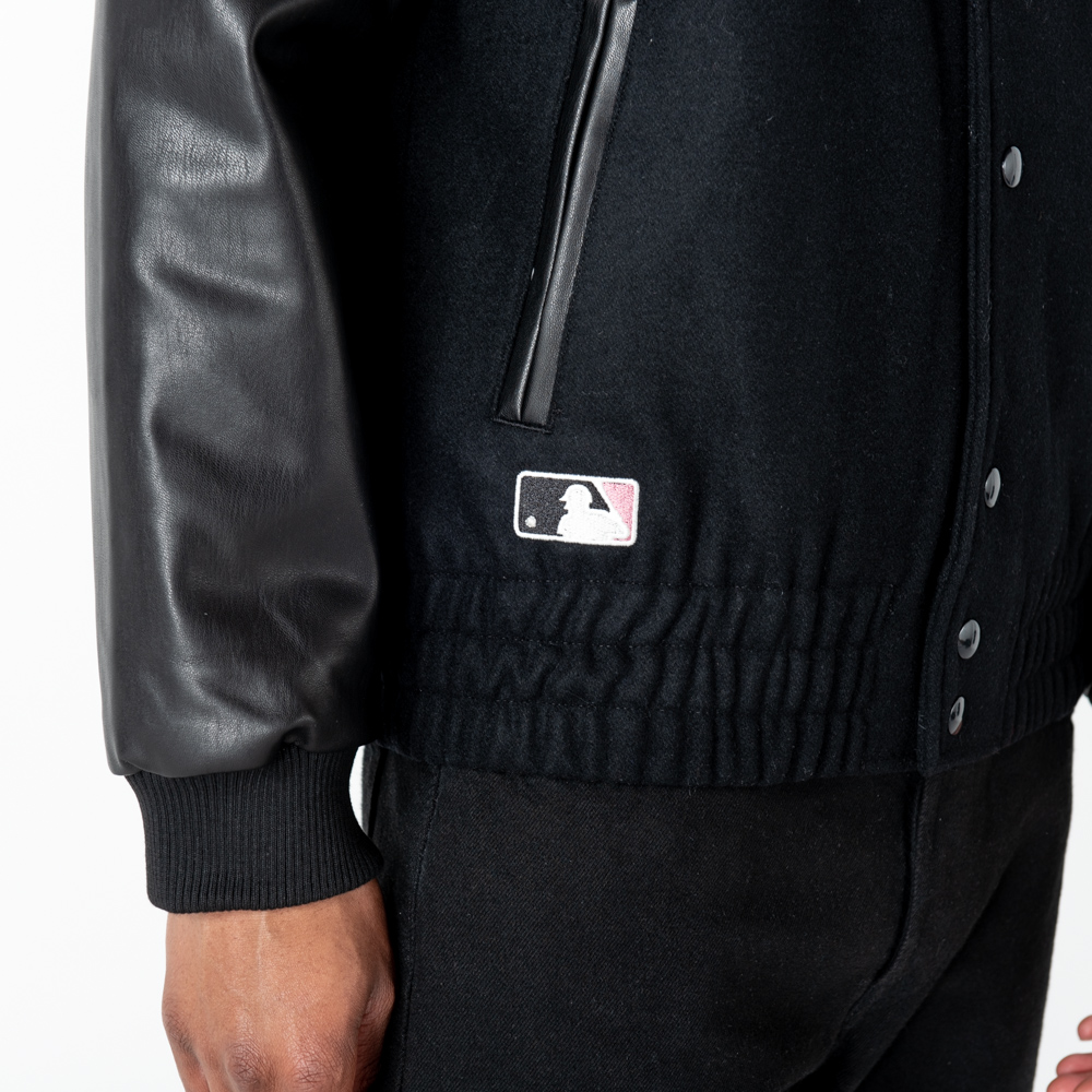 New York Yankees Black Heritage Varsity Jacket