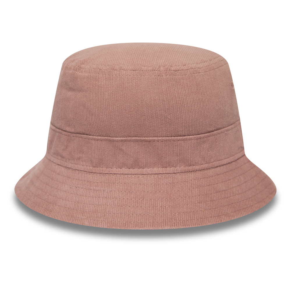 Cappello da pescatore New Era a coste donna rosa