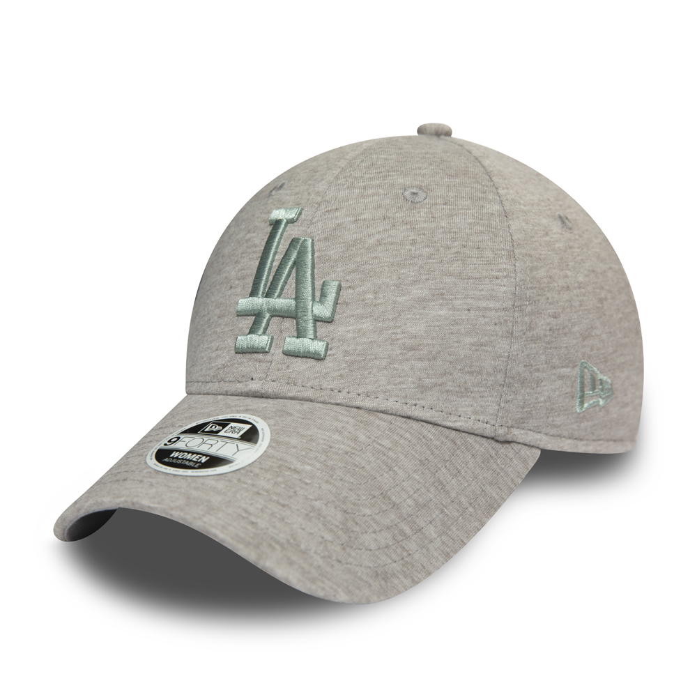 Gorra Los Angeles Dodgers Jersey Essential 9FORTY, mujer, gris