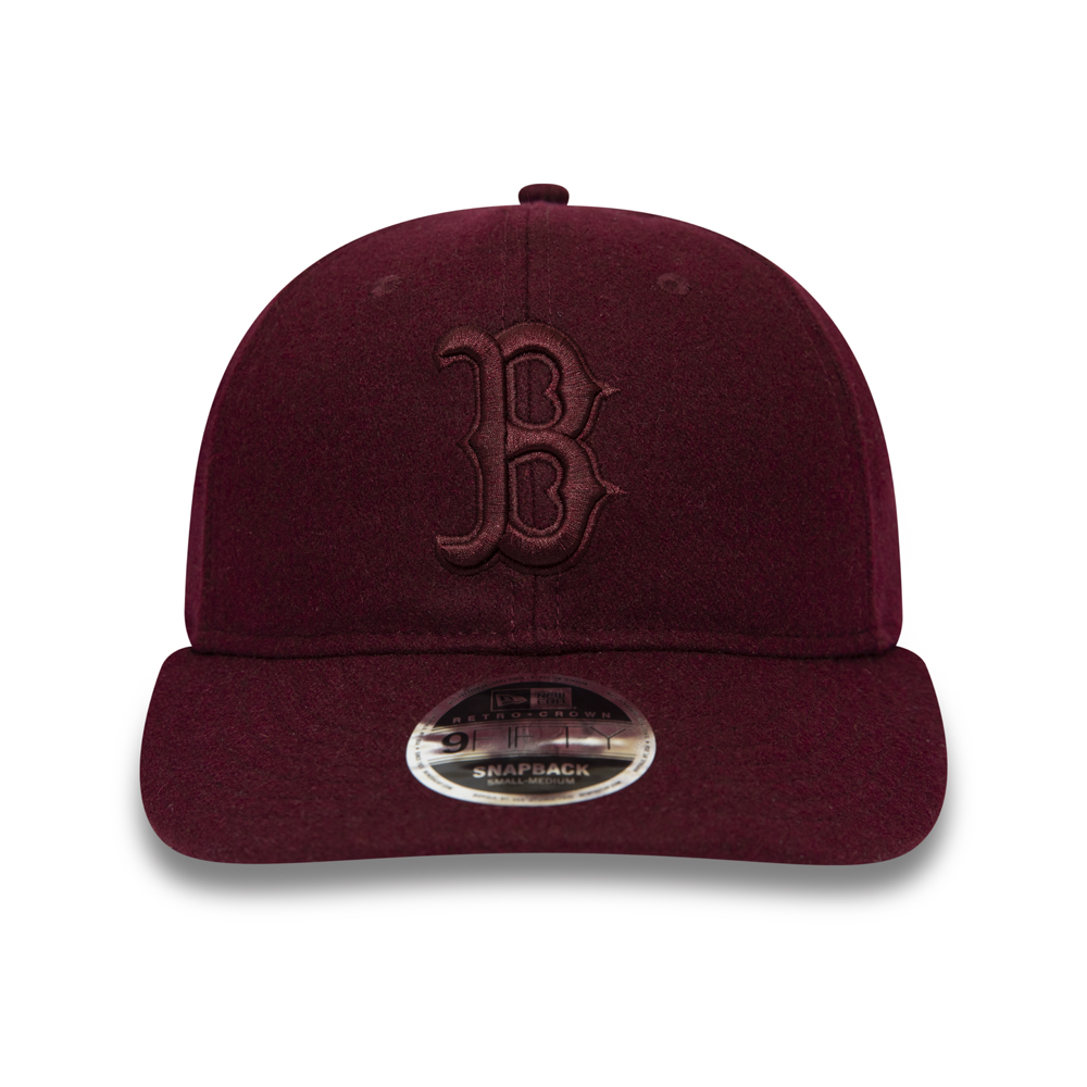 Boston Red Sox – 9FIFTY-Kappe mit Clipverschluss in Kastanienbraun