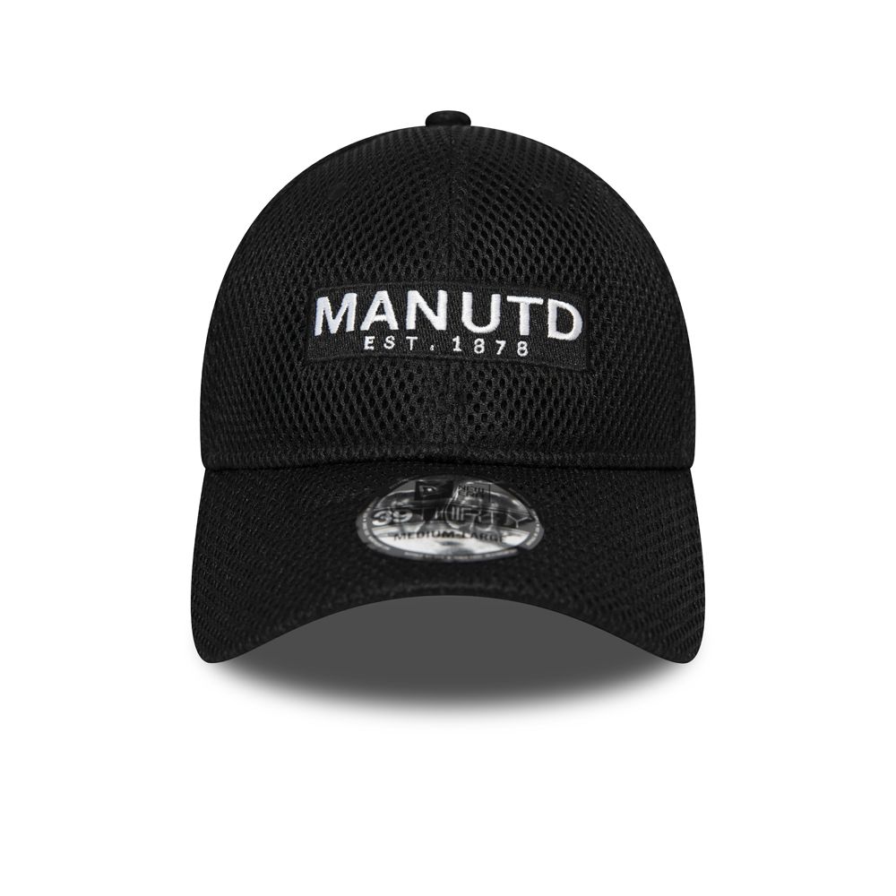 Casquette noire maille 39THIRTY Manchester United