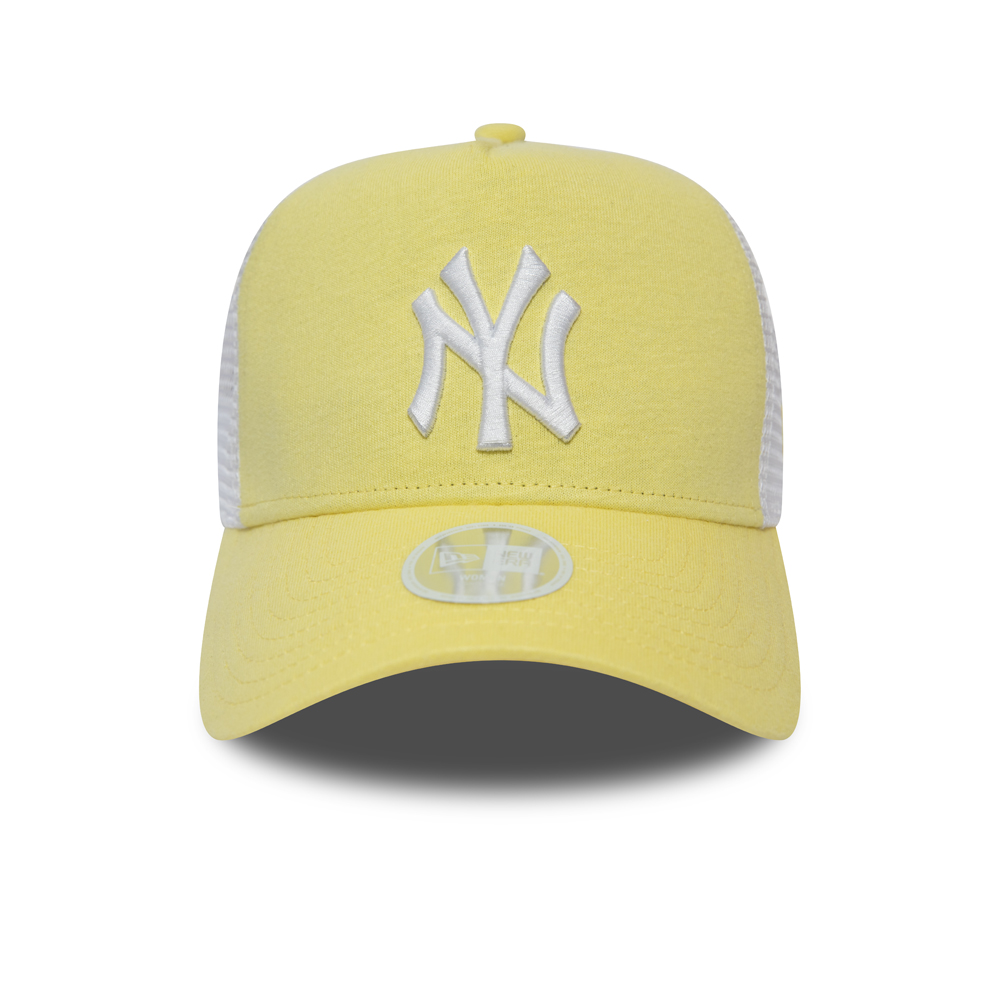 New York Yankees Jersey Essential A-Frame-Damen-Truckerkappe in Pink