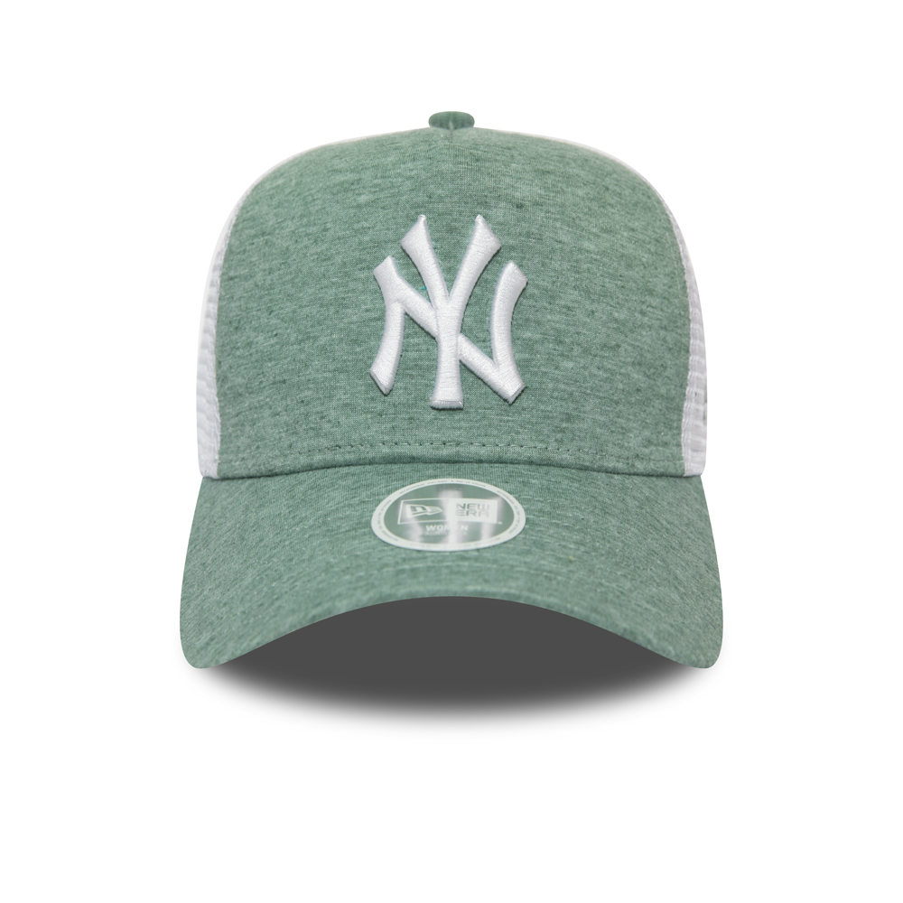 New York Yankees Jersey Essential A-Frame-Damen-Truckerkappe in Gelb