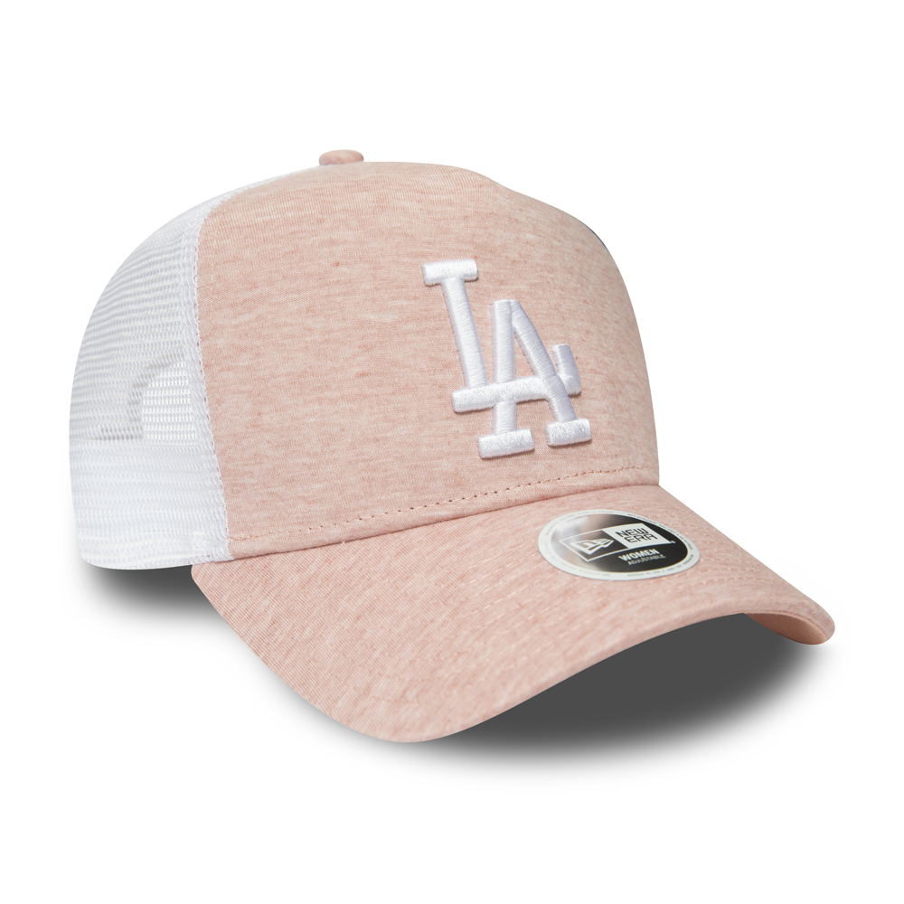 Cappellino Trucker A-Frame Jersey Essential Los Angeles Dodgers donna rosa