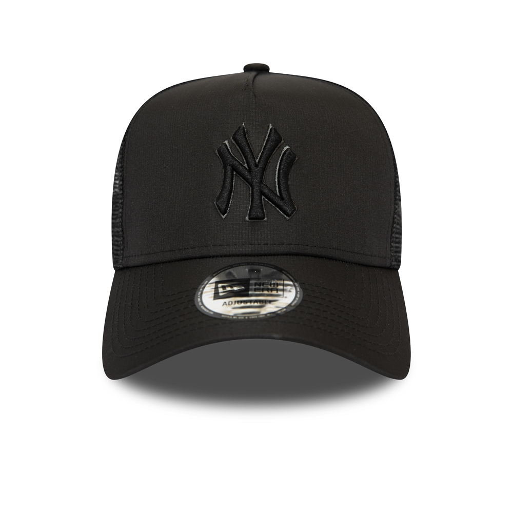 Gorra trucker New York Yankees Tonal Black A-Frame, negro