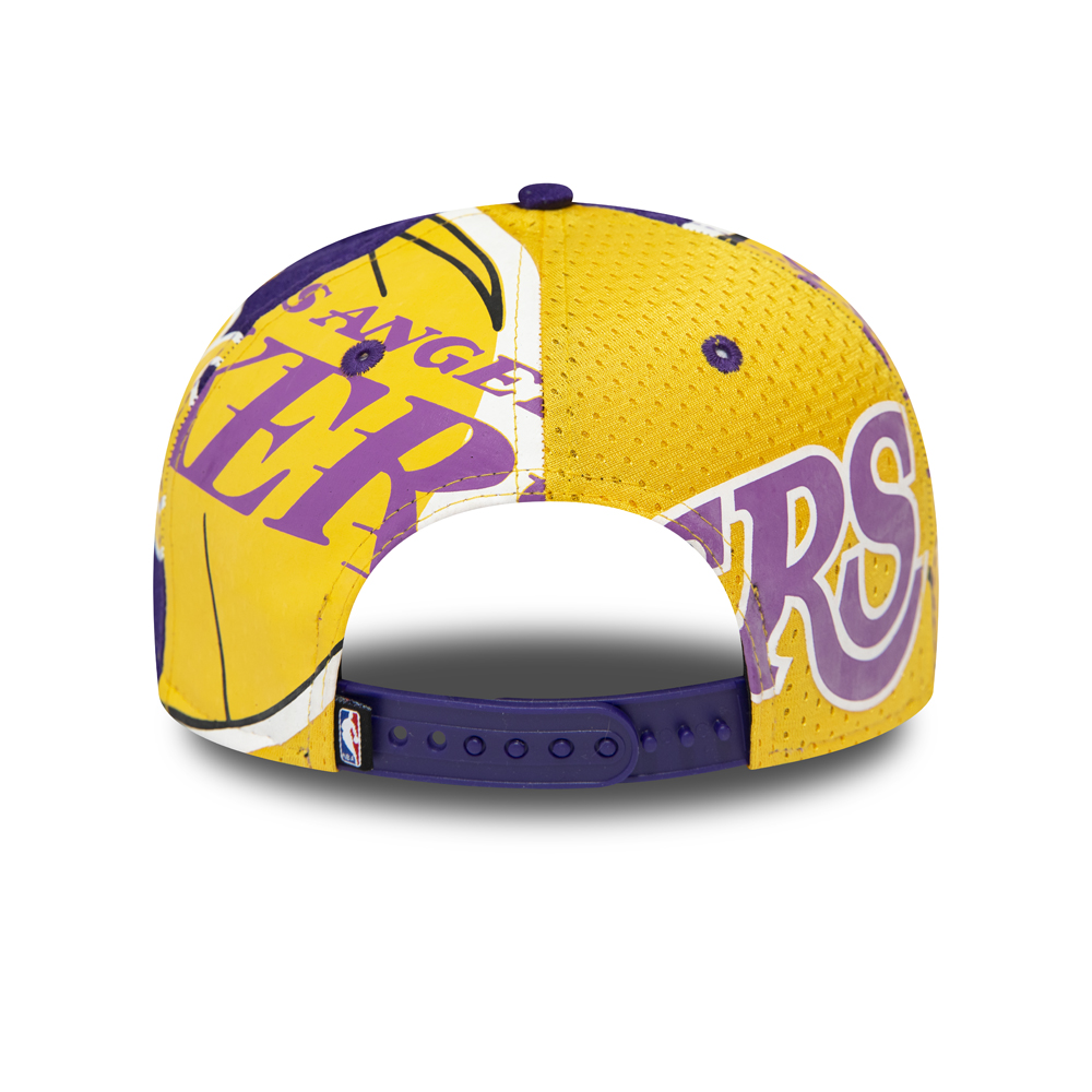 Los Angeles Lakers All Over Low Profile Purple 9FIFTY Cap