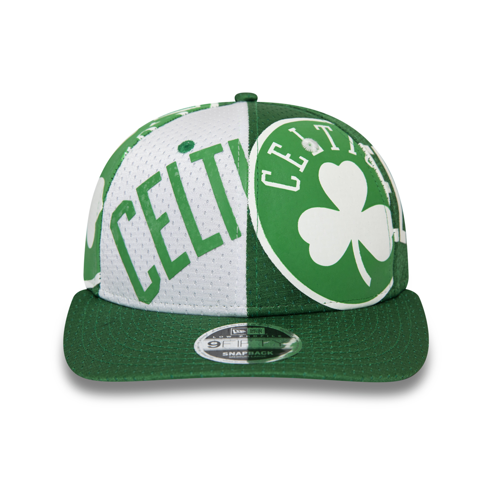 Gorra Boston Celtics All Over Low Profile 9FIFTY, verde