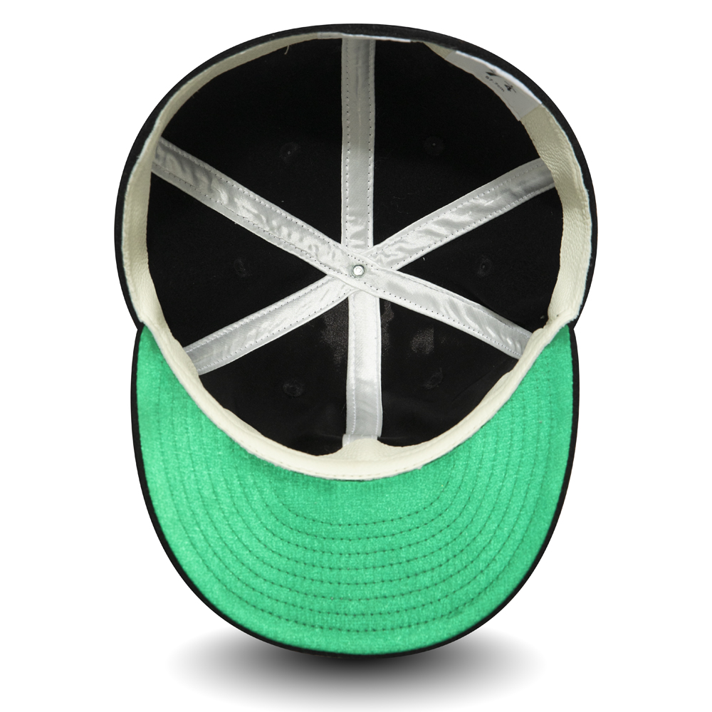 New Era Icons Green Undervisor Black Retro Crown 59FIFTY Cap