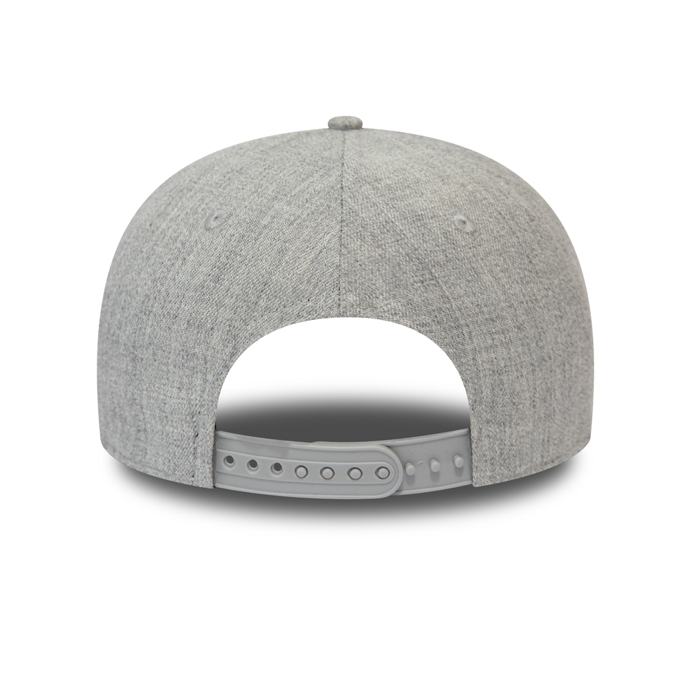 Casquette 9FIFTY Heather Base Stretch Snap Chicago Bulls, gris