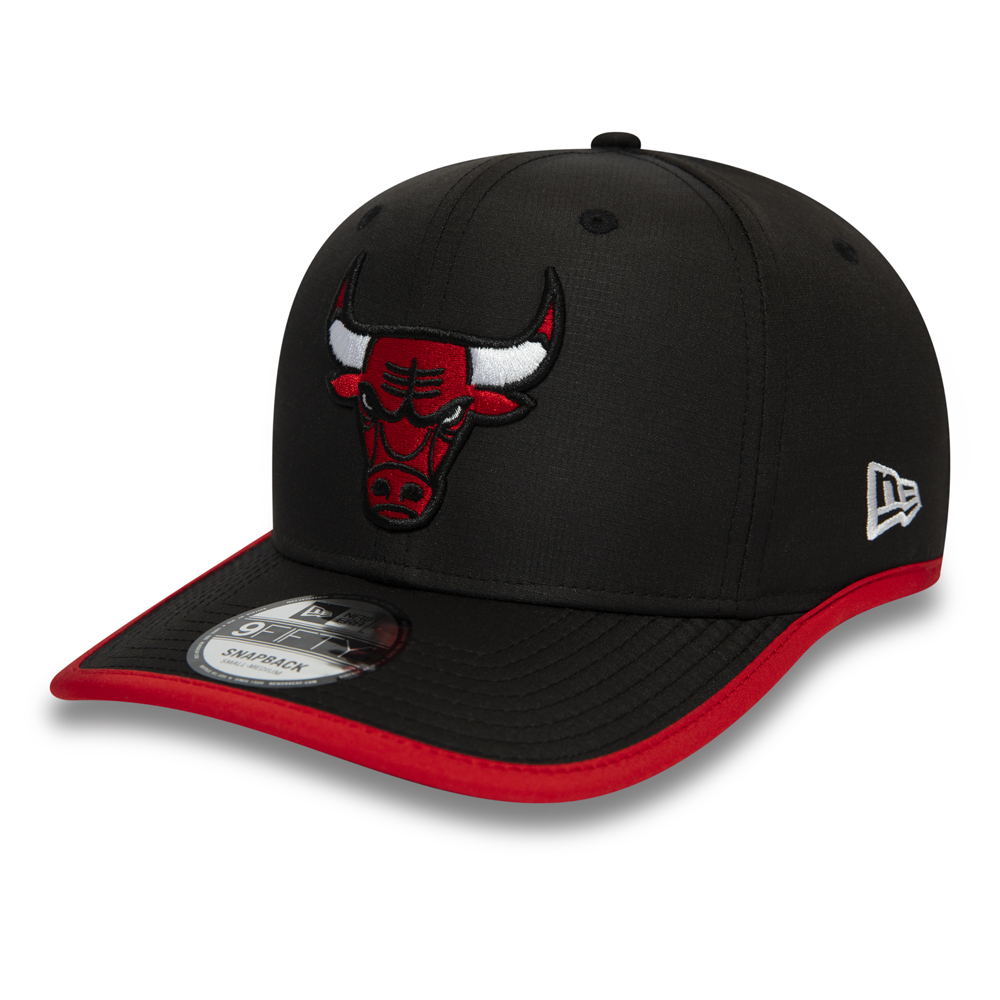 Casquette 9FIFTY Chicago Bulls visière à liseré contrasté, noir