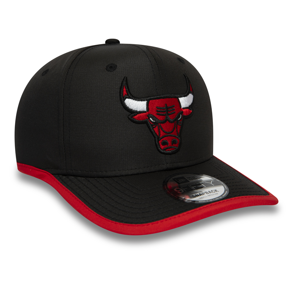 Gorra Chicago Bulls Piping Detail Visor 9FIFTY, negro