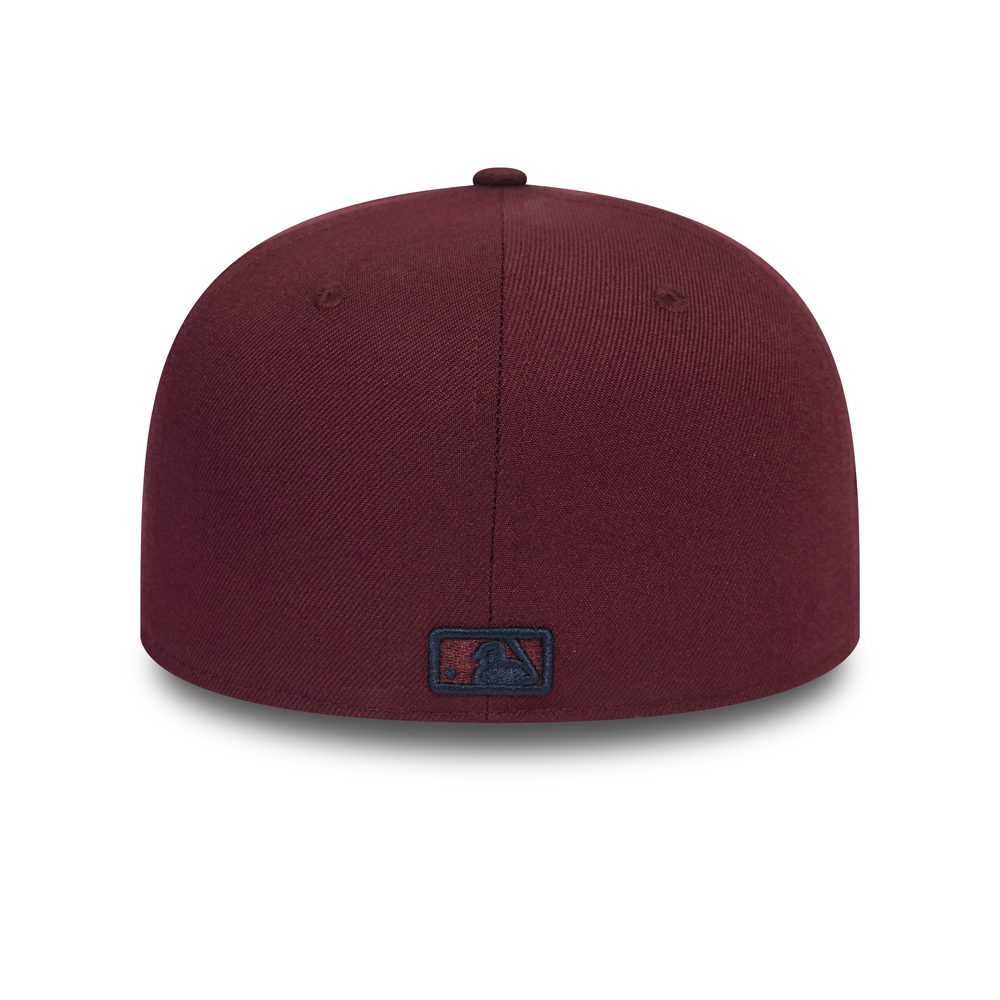 Cappellino 59FIFTY New York Yankees bordeaux