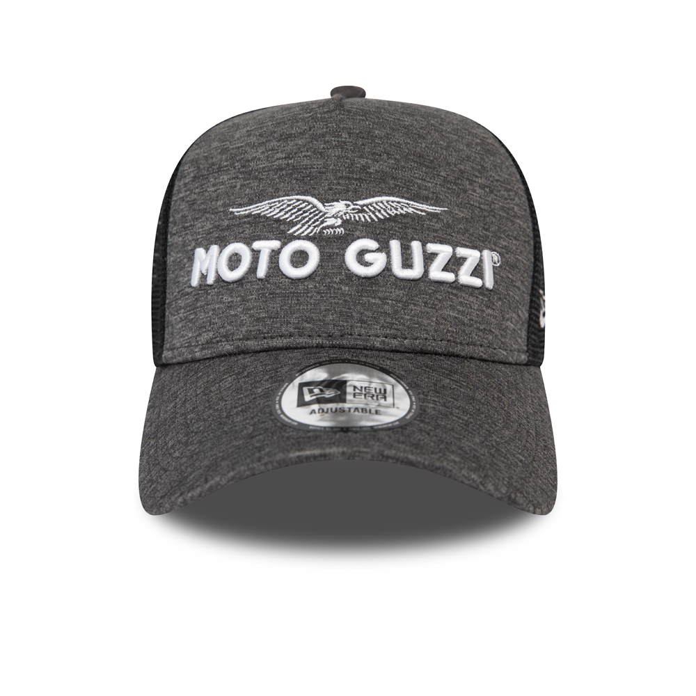 Gorra trucker Moto Guzzi A-Frame, gris