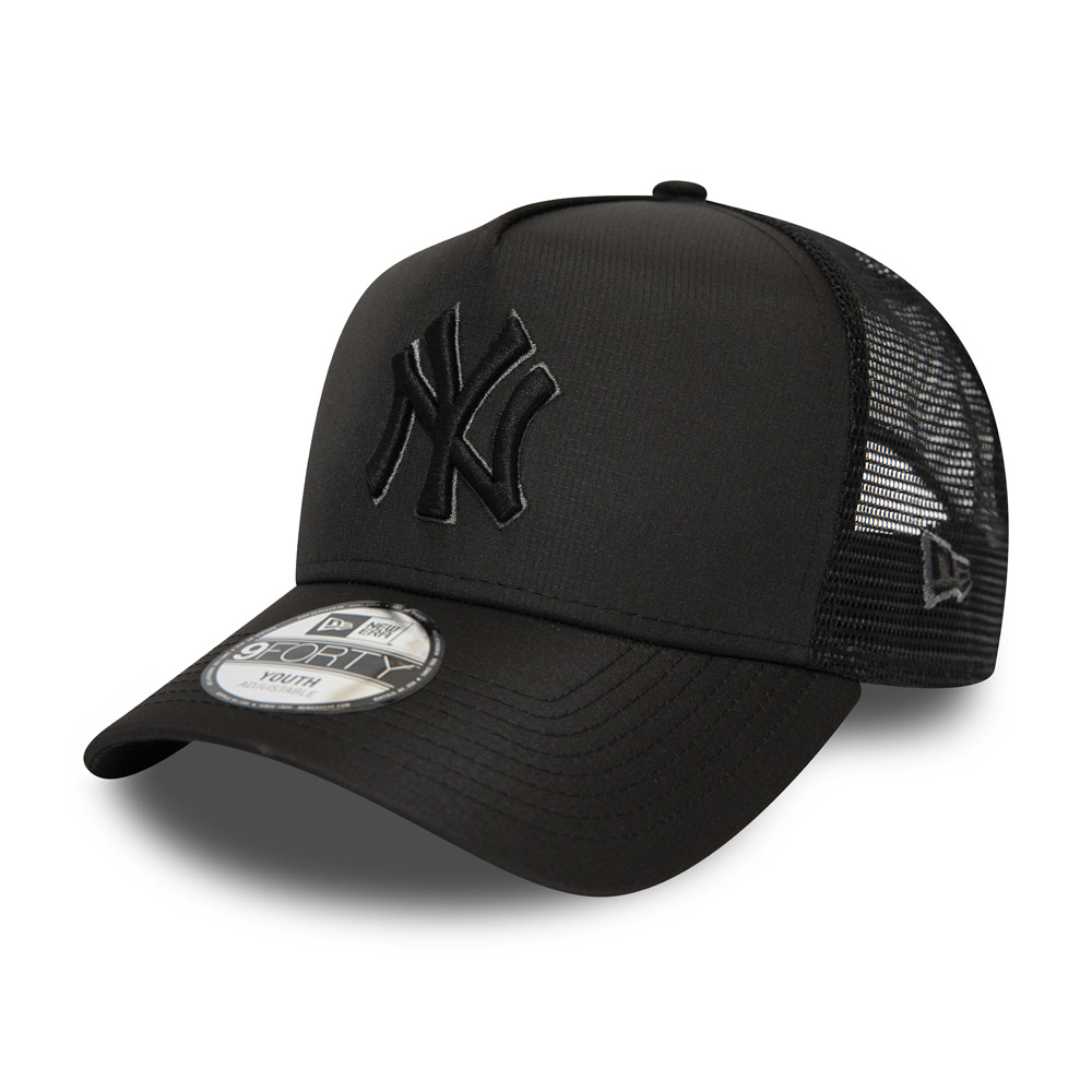 Cappellino Trucker A-Frame New York Yankees bambino nero tono su tono