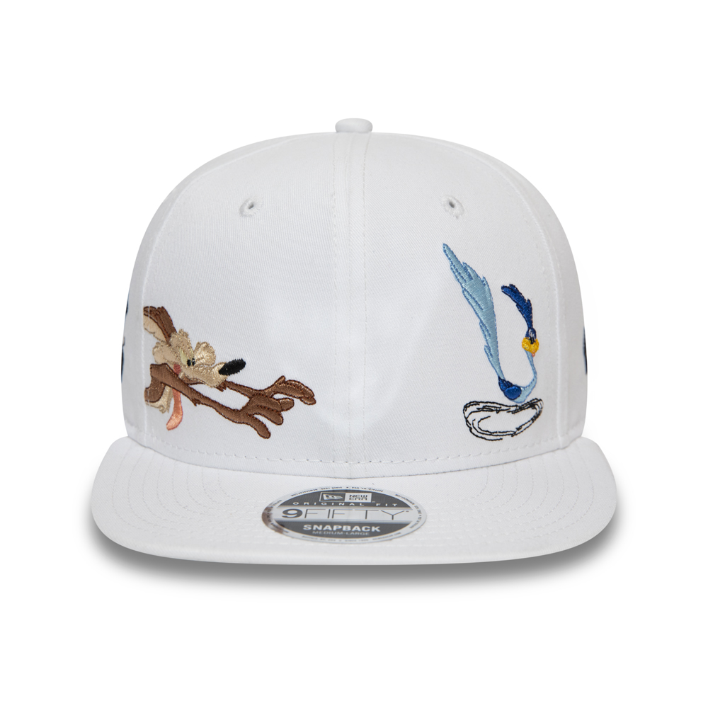 Gorra Looney Tunes Chase 9FIFTY, blanco