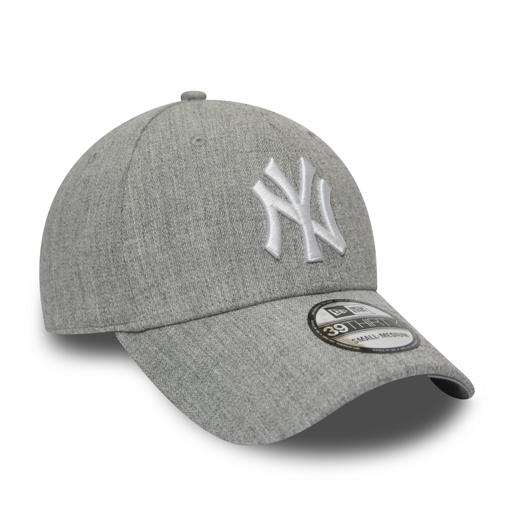 Yankees de Nueva York Heather Grey 39THIRTY Cap