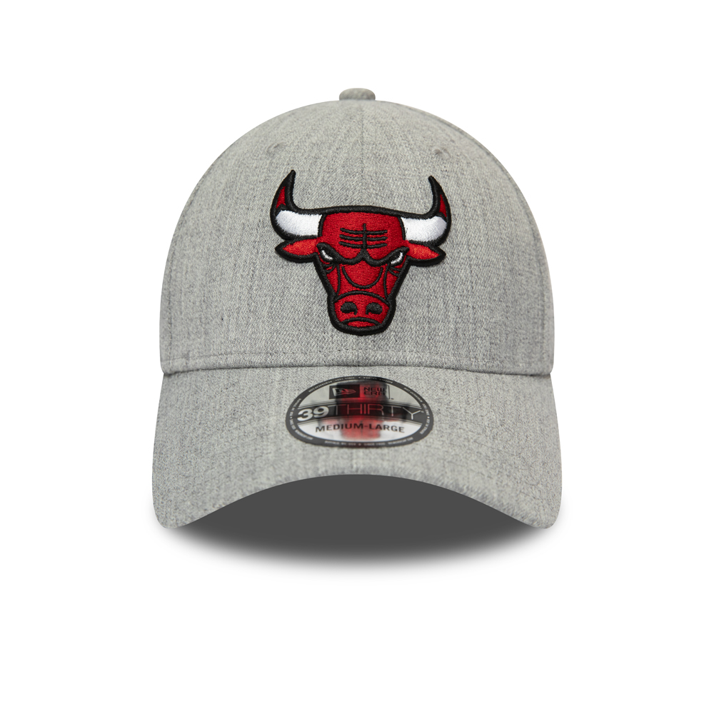 Chicago Bulls 39THIRTY-Kappe in meliertem Grau