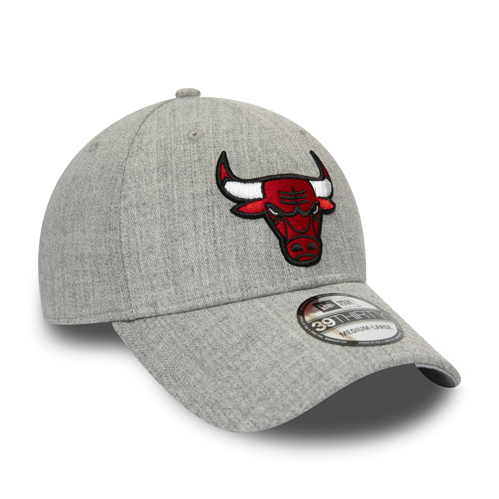 Chicago Bulls 39THIRTY-Kappe in meliertem Grau