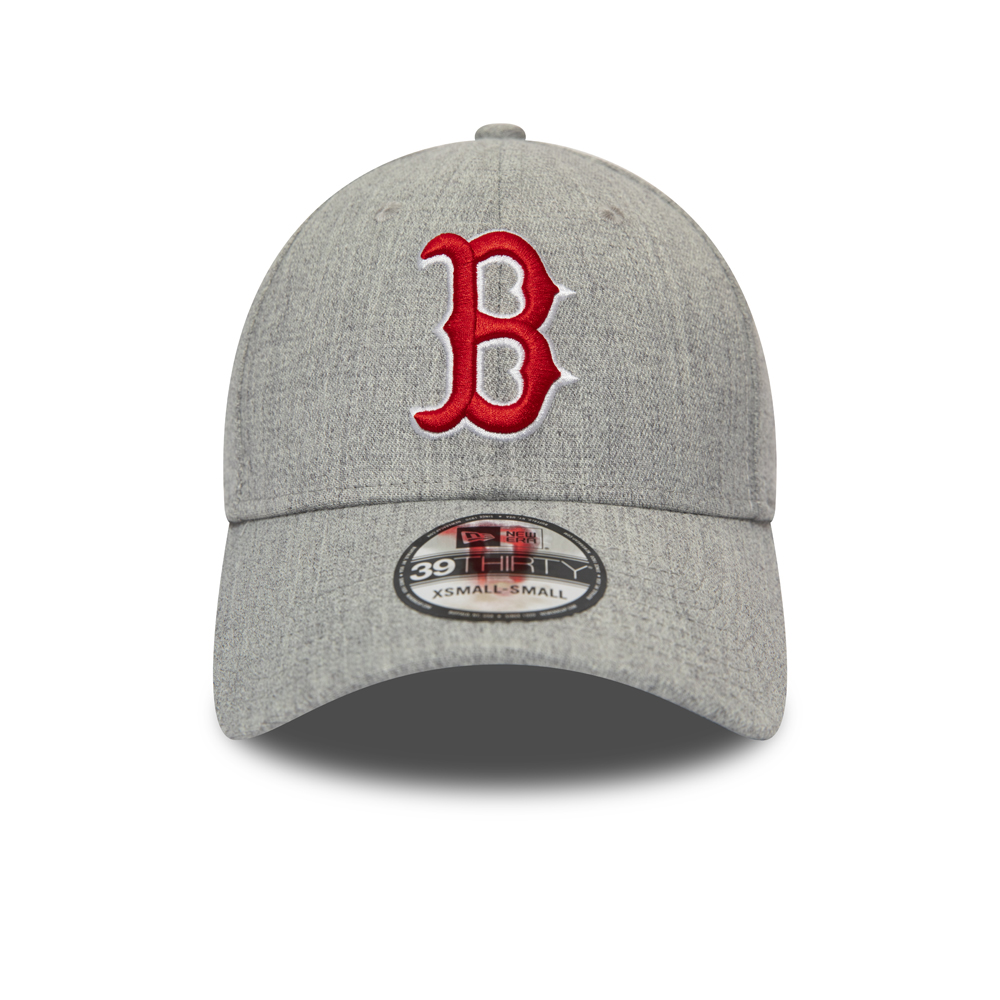 Boston Red Sox 39THIRTY-Kappe in meliertem Grau