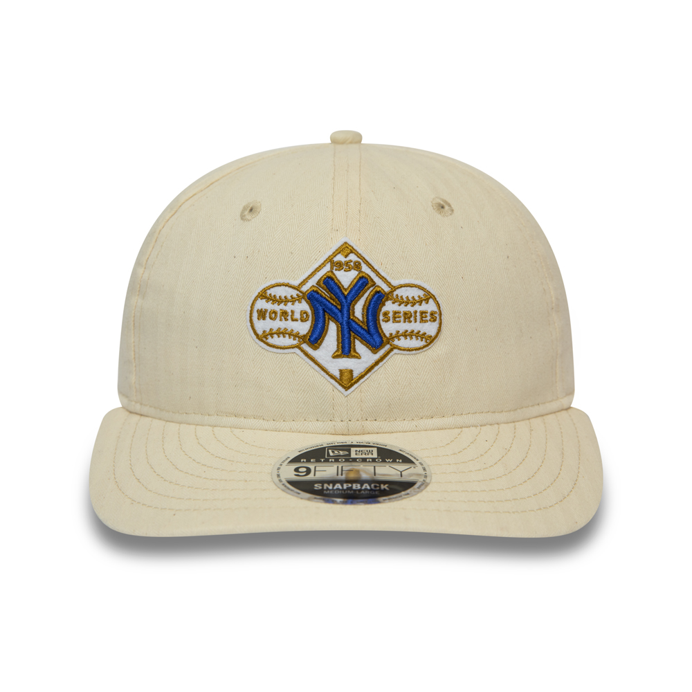 Cappellino 9FIFTY Cooperstown grigio pietra dei New York Yankees