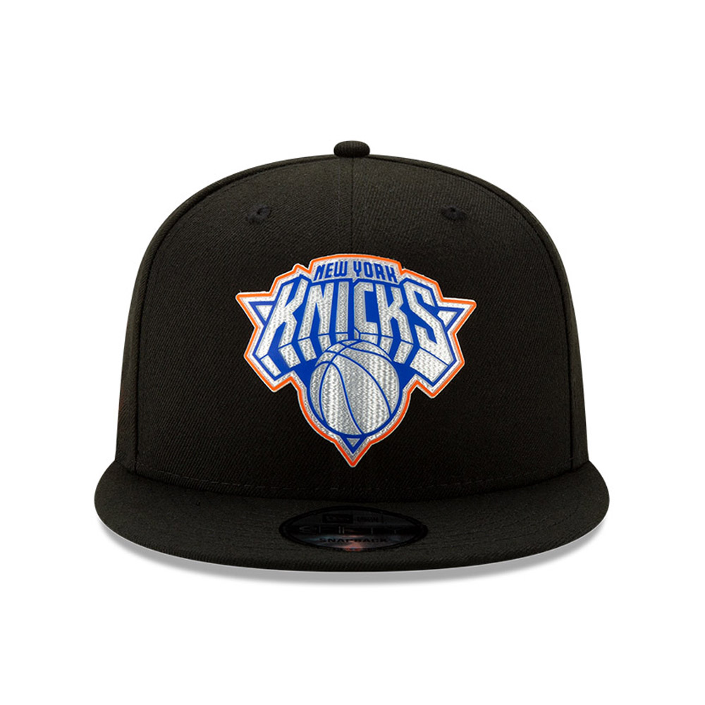 New York Knicks Back Half Black 9FIFTY Cap