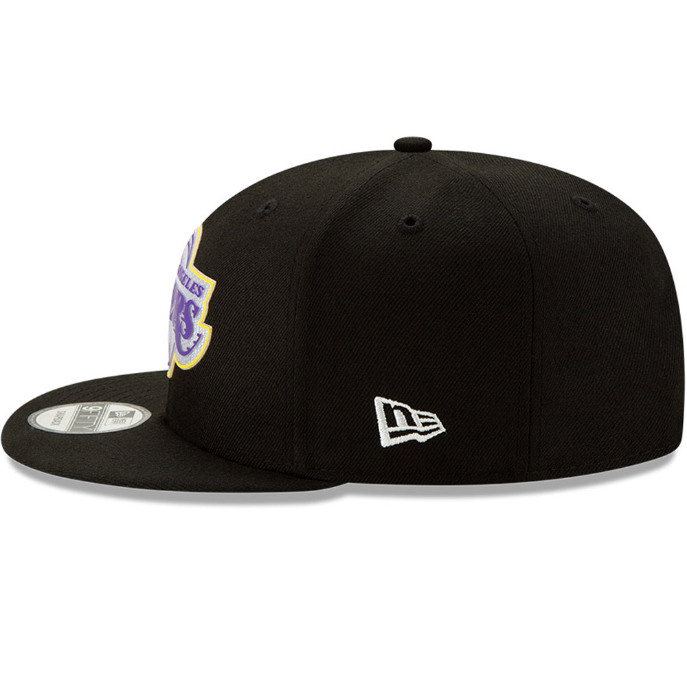 Los Angeles Lakers – Back Half 9FIFTY-Kappe inSchwarz