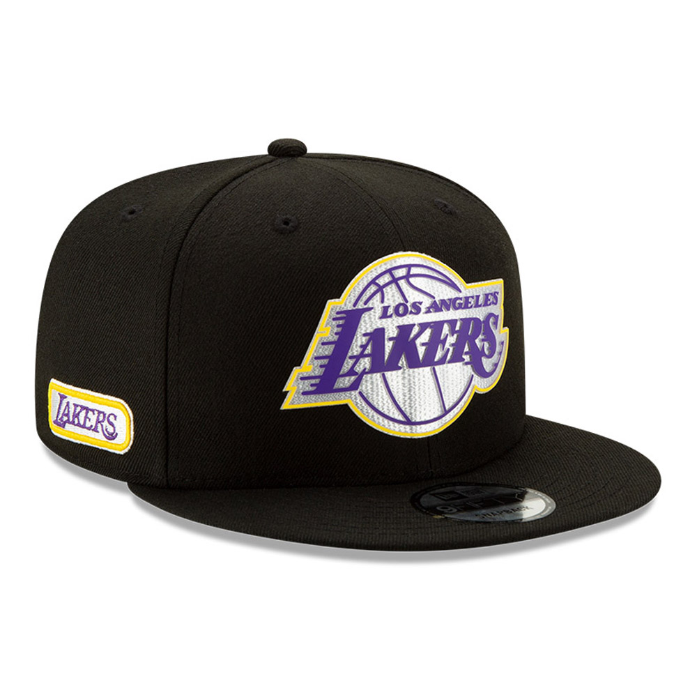 Los Angeles Lakers Back Half Black 9FIFTY Cap