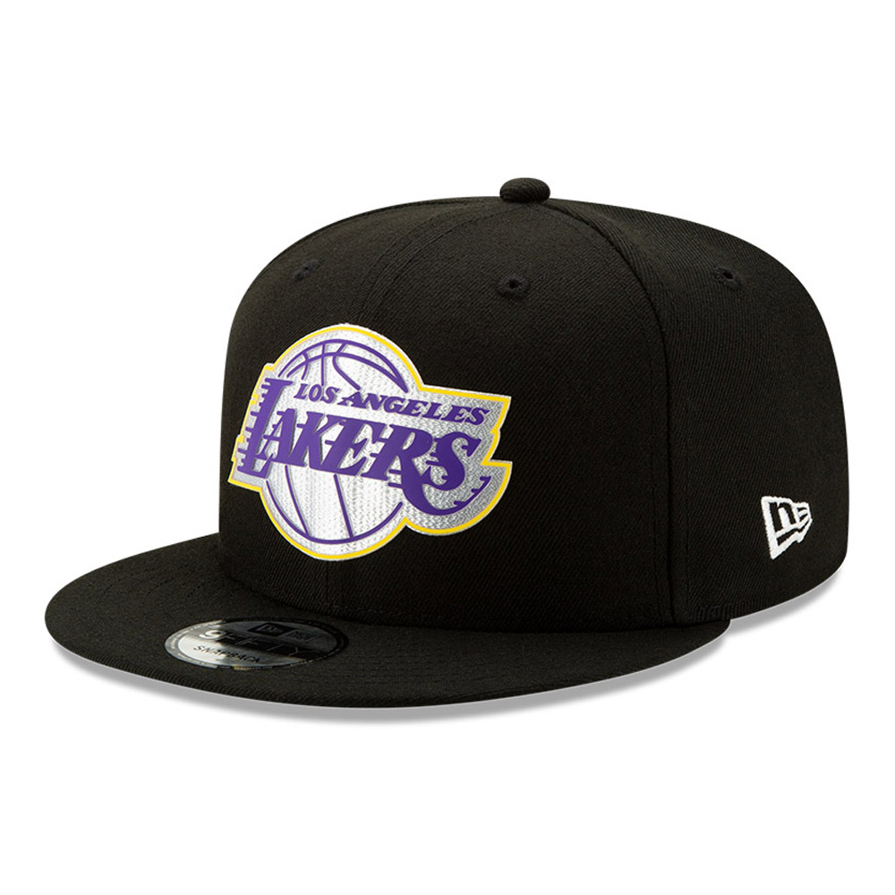 Los Angeles Lakers – Back Half 9FIFTY-Kappe inSchwarz