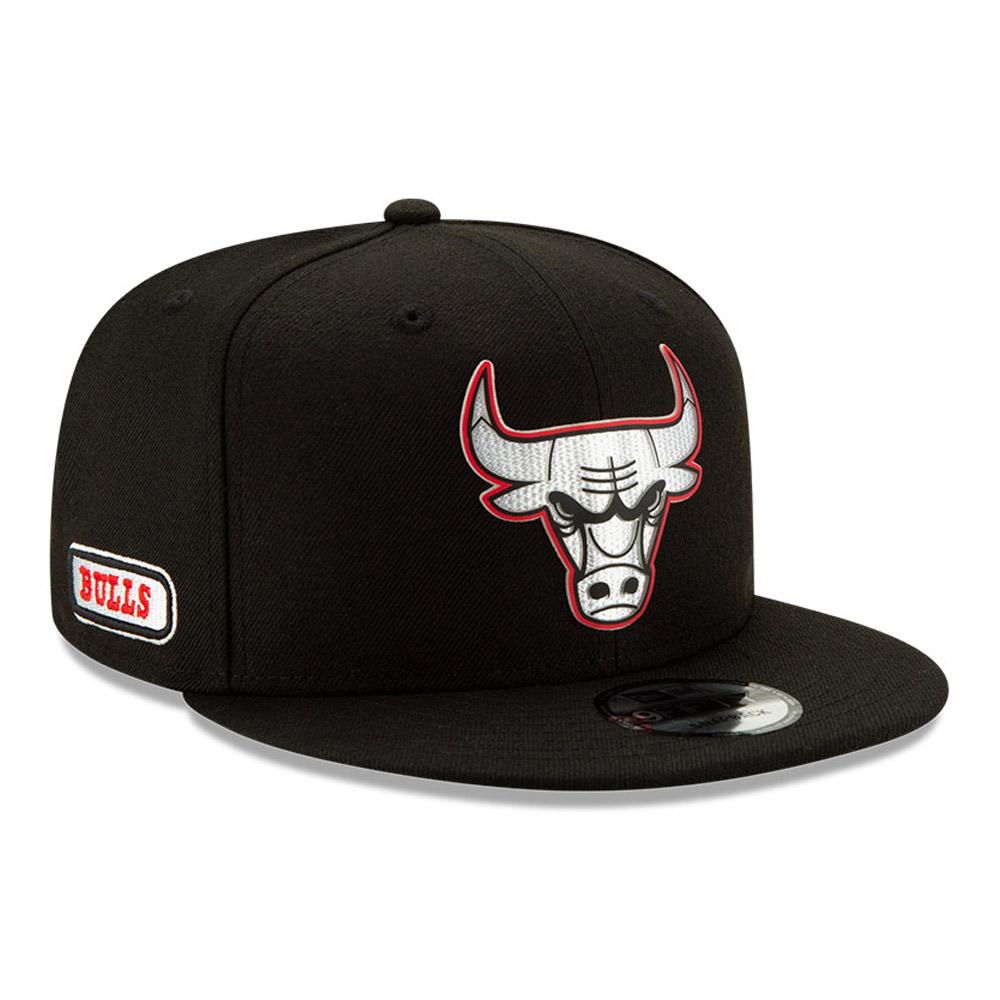 Chicago Bulls – Back Half 9FIFTY-Kappe in Schwarz