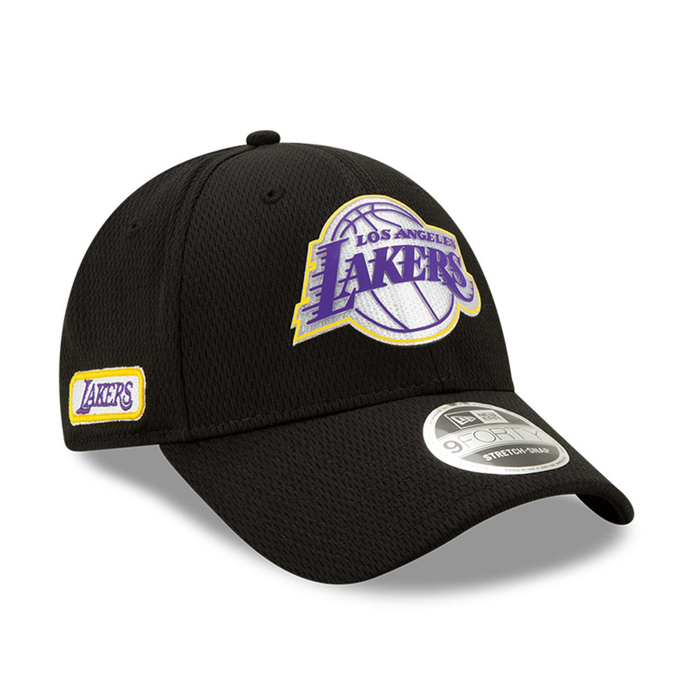 Los Angeles Lakers – Back Half 9FORTY-Kappe in Schwarz