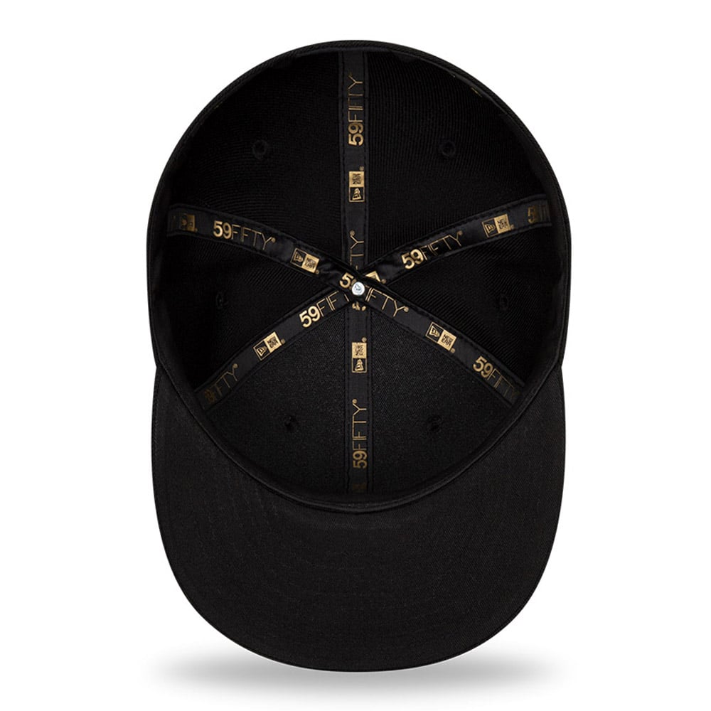Pittsburgh Pirates 100 Jahre Black on Black 59FIFTY-Kappe