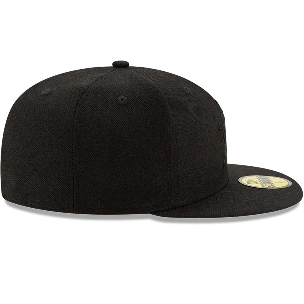 Cappellino 59FIFTY Miami Marlins 100 Years Black on Black