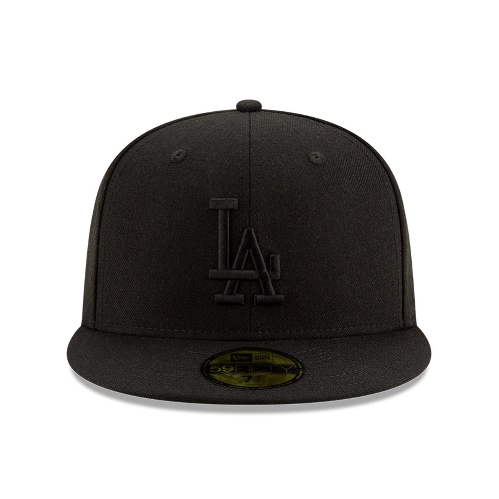 Cappellino 59FIFTY Los Angeles Dodgers 100 Years Black on Black